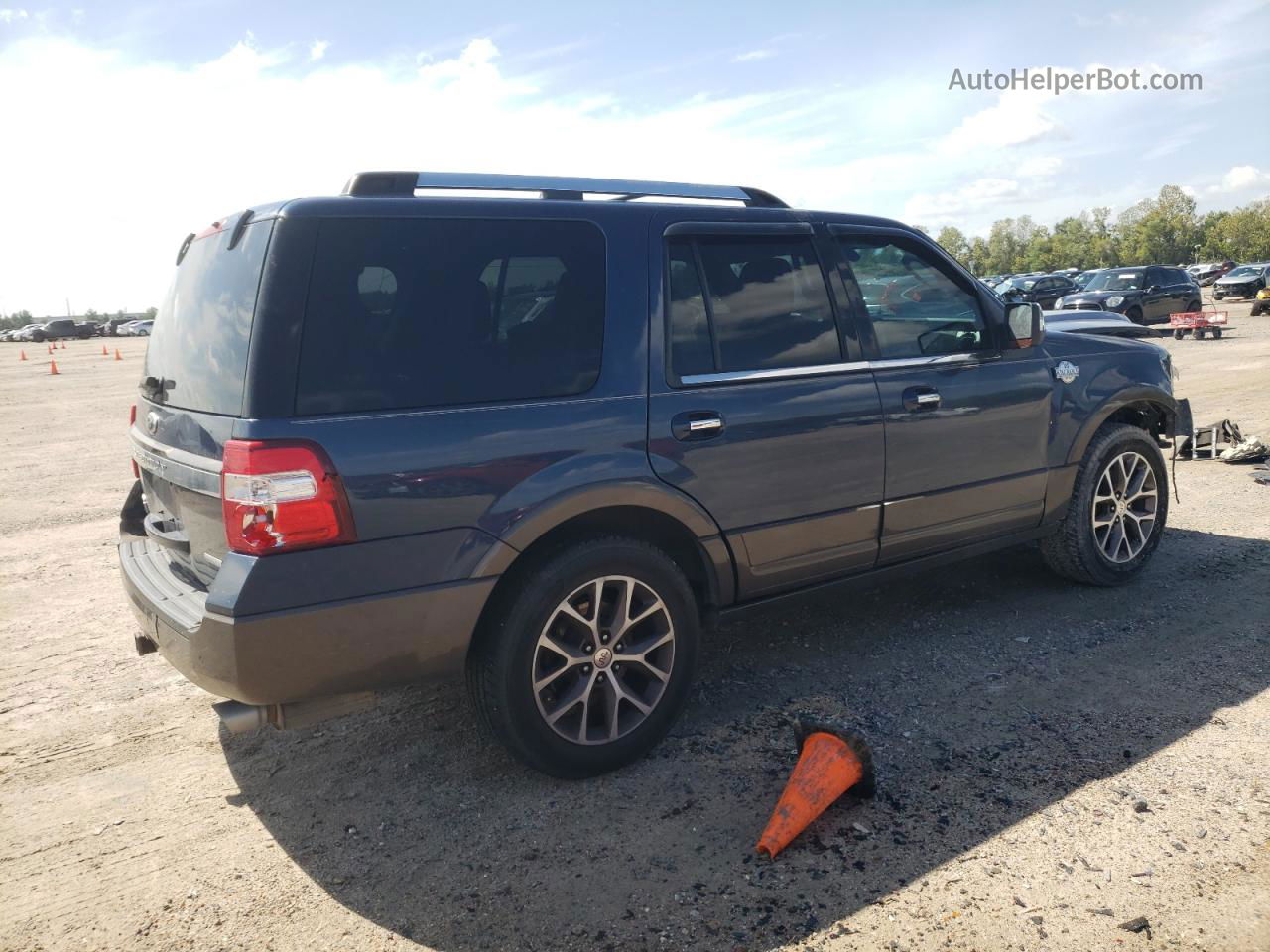 2016 Ford Expedition Xlt Blue vin: 1FMJU1HT7GEF29046