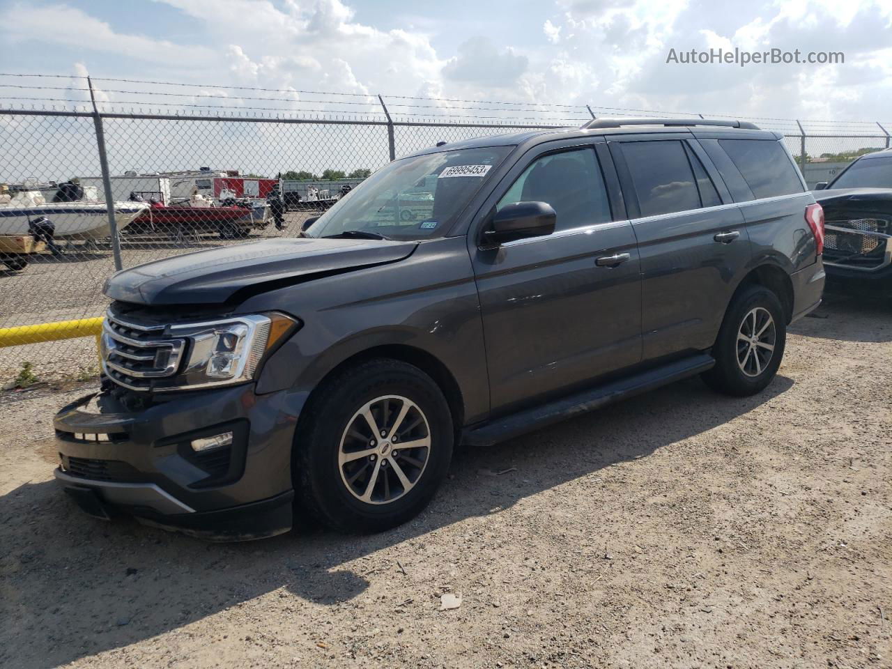 2018 Ford Expedition Xlt Gray vin: 1FMJU1HT7JEA14684