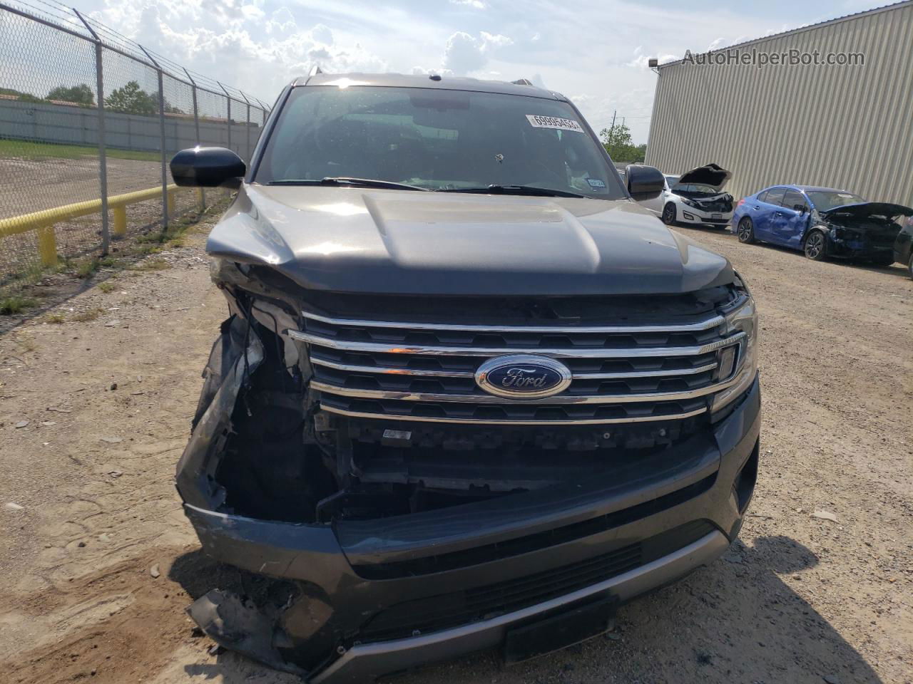 2018 Ford Expedition Xlt Gray vin: 1FMJU1HT7JEA14684