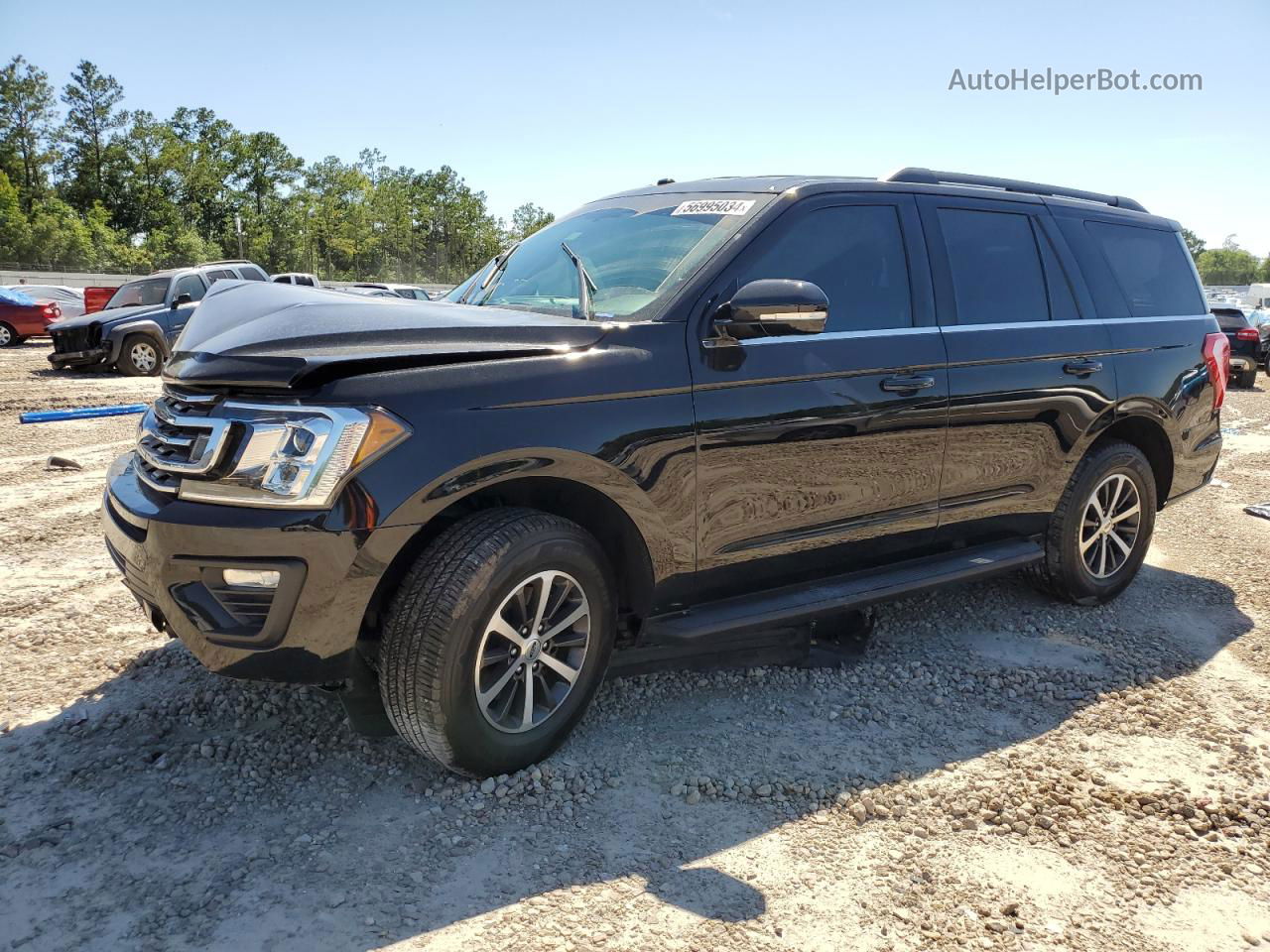 2018 Ford Expedition Xlt Black vin: 1FMJU1HT7JEA27354