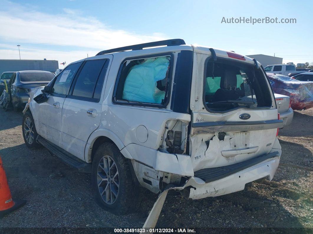 2016 Ford Expedition Xlt White vin: 1FMJU1HT8GEF54392