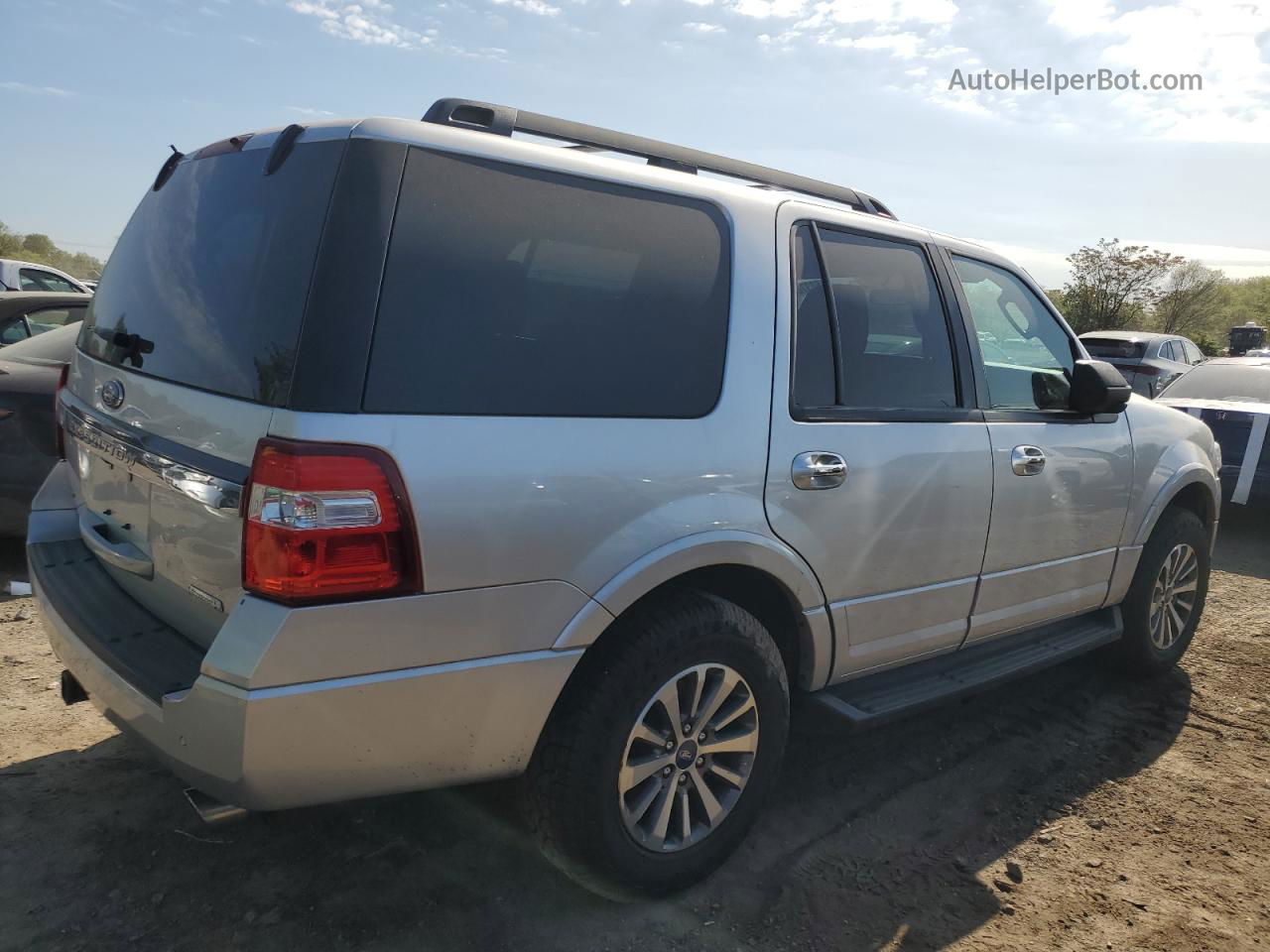 2017 Ford Expedition Xlt Silver vin: 1FMJU1HT8HEA19290