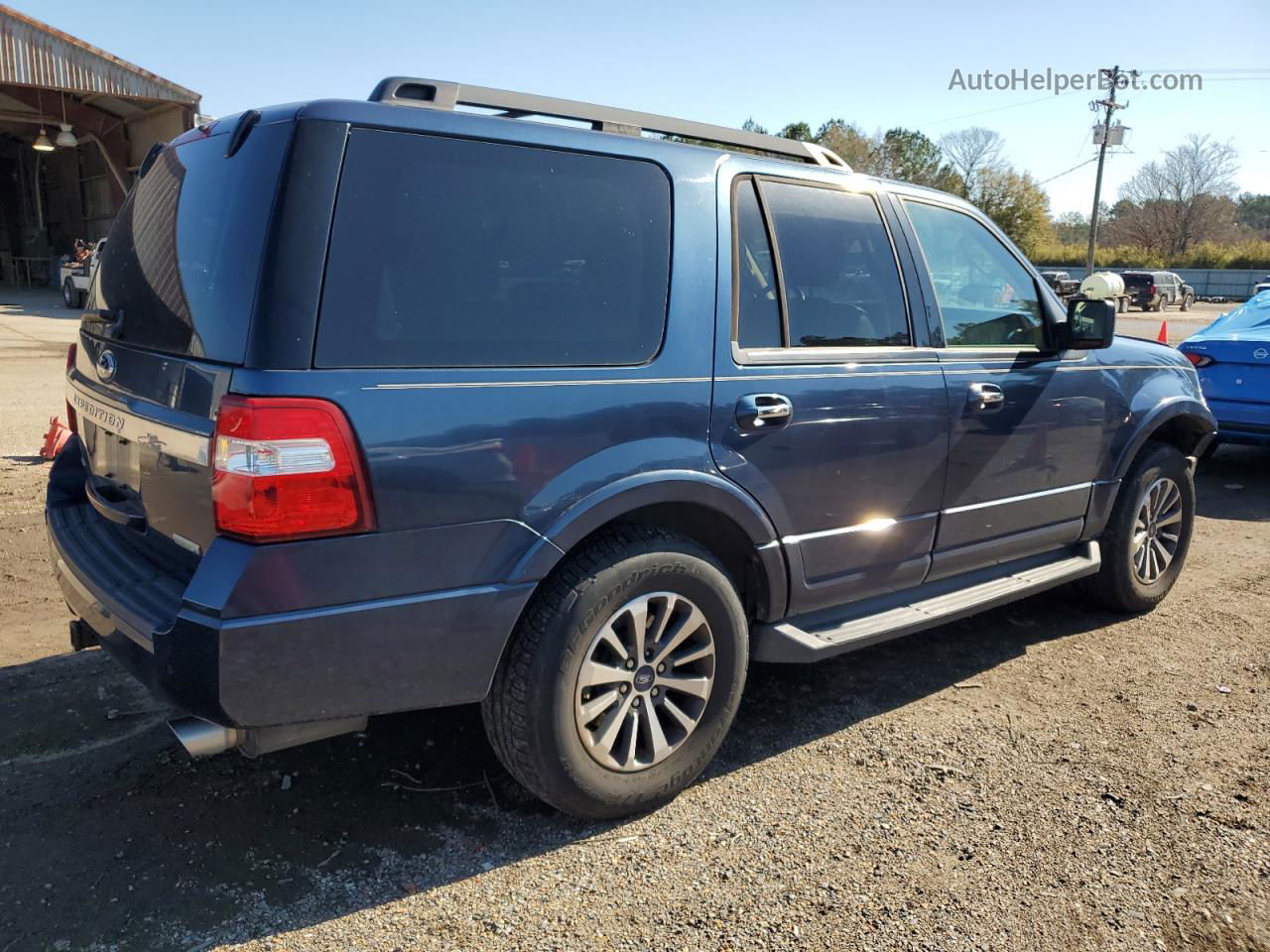 2016 Ford Expedition Xlt Blue vin: 1FMJU1HT9GEF20106