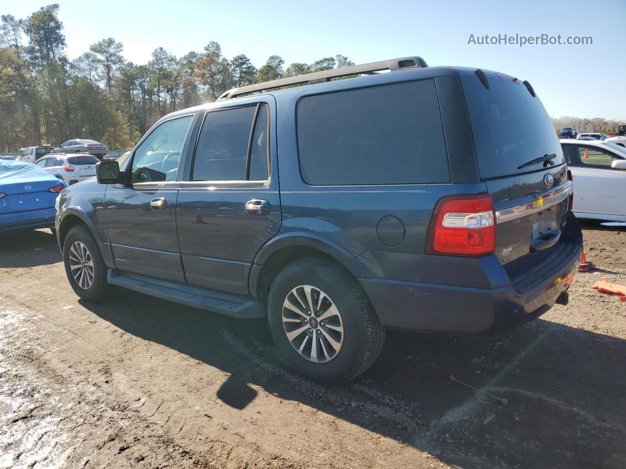 2016 Ford Expedition Xlt Blue vin: 1FMJU1HT9GEF20106