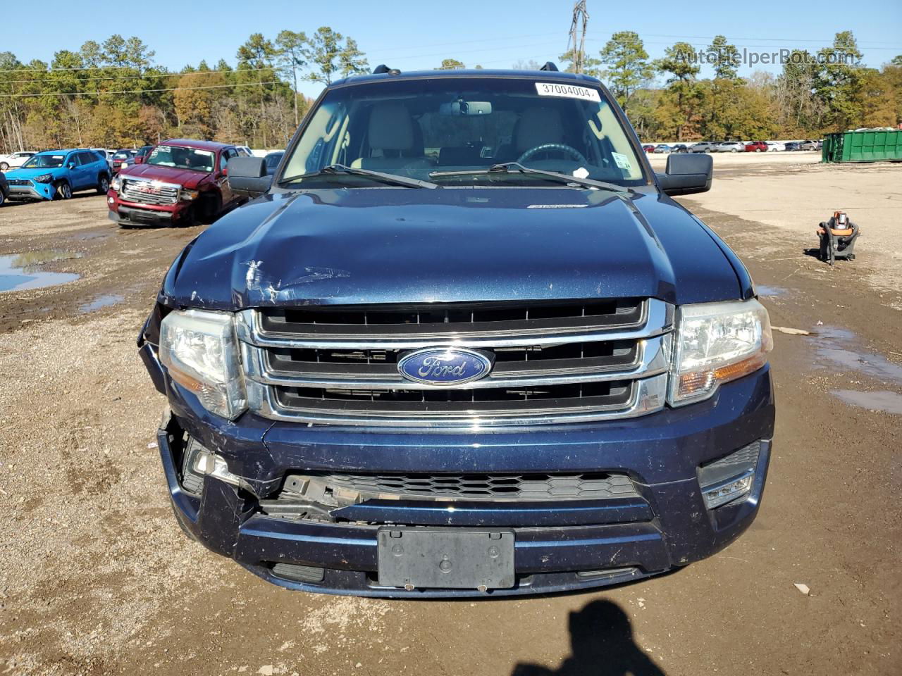 2016 Ford Expedition Xlt Blue vin: 1FMJU1HT9GEF20106