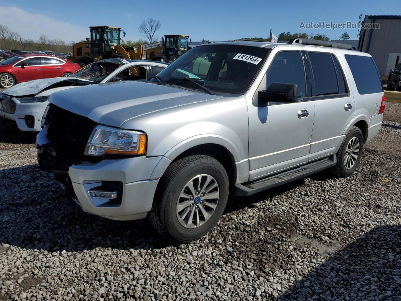 2016 Ford Expedition Xlt Silver vin: 1FMJU1HTXGEF48836