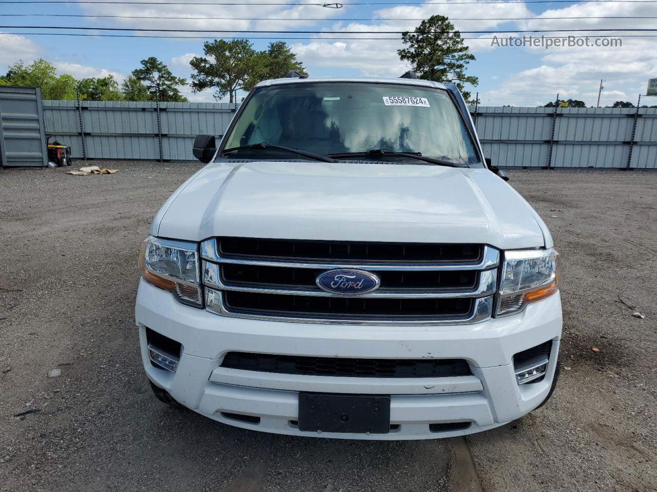 2017 Ford Expedition Xlt White vin: 1FMJU1HTXHEA23261