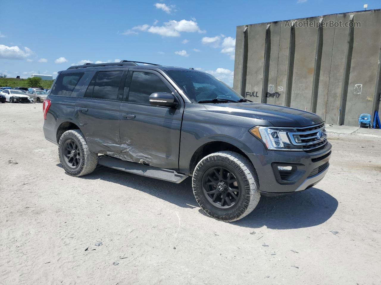 2018 Ford Expedition Xlt Gray vin: 1FMJU1HTXJEA23847