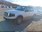 2012 Ford Expedition Xlt White vin: 1FMJU1J51CEF04097