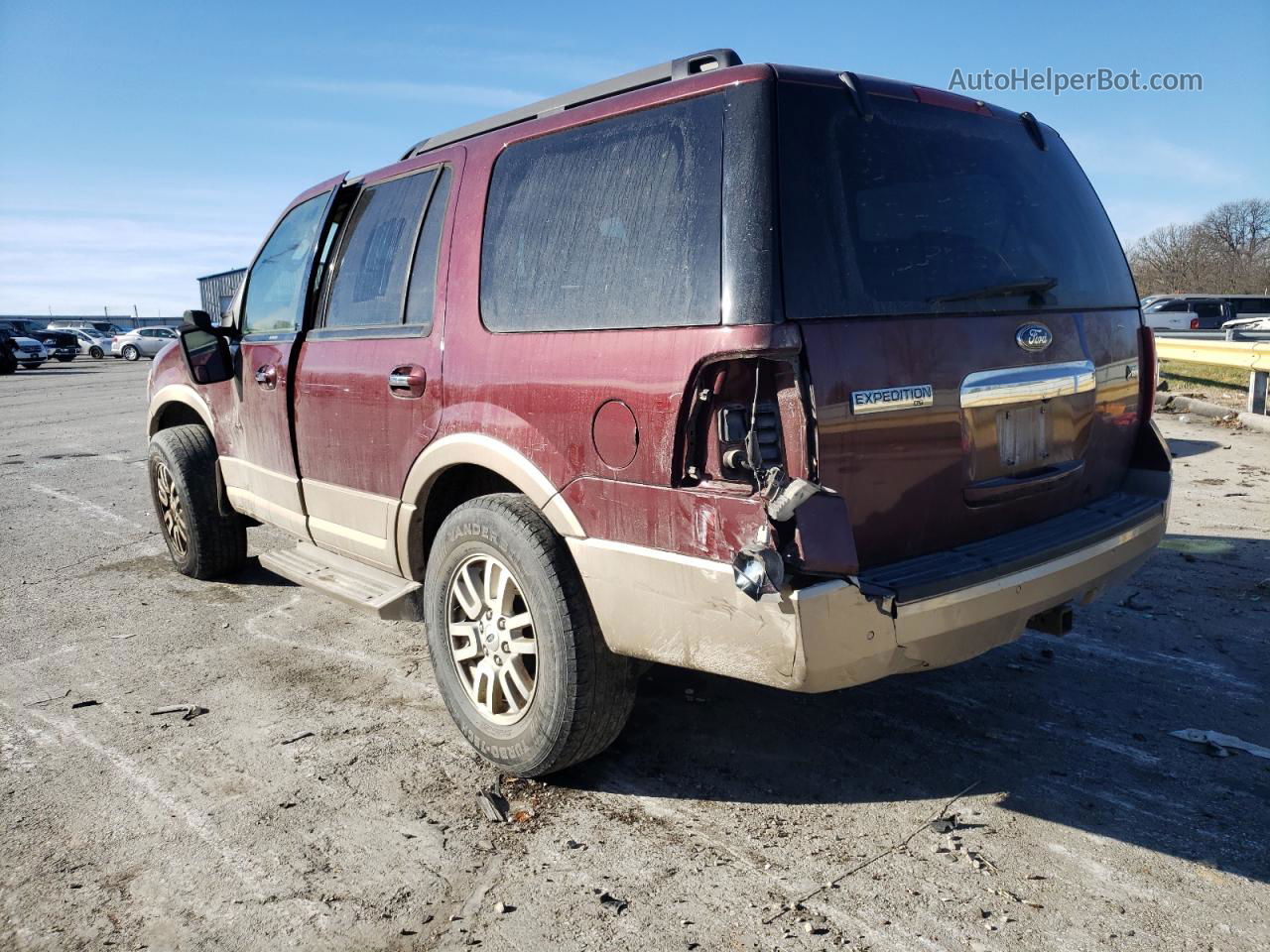 2012 Ford Expedition Xlt Maroon vin: 1FMJU1J51CEF45698