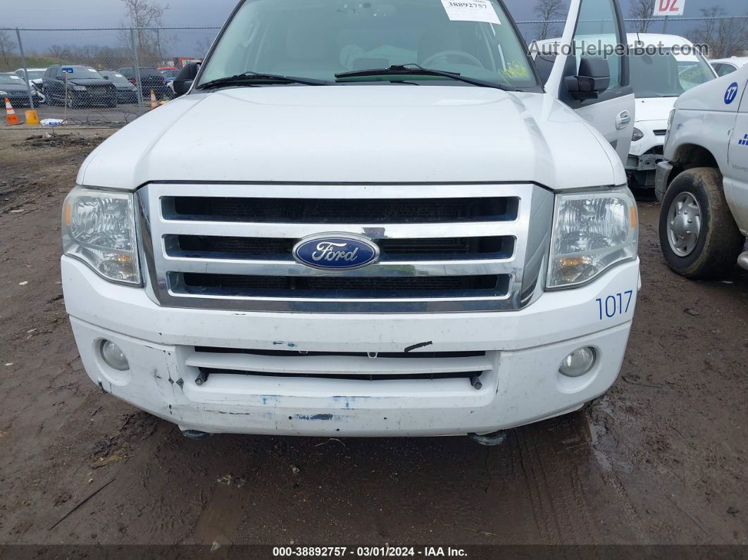 2012 Ford Expedition Xlt White vin: 1FMJU1J53CEF14405