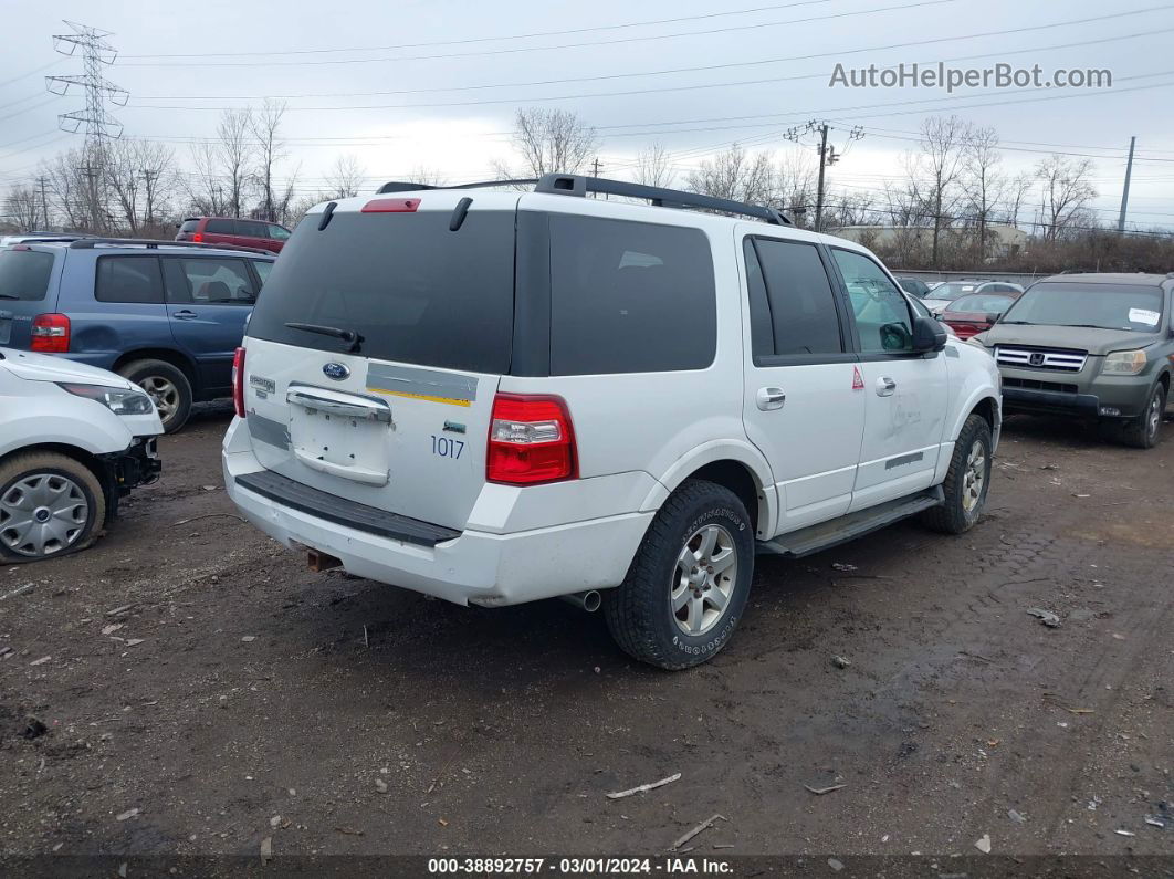 2012 Ford Expedition Xlt White vin: 1FMJU1J53CEF14405