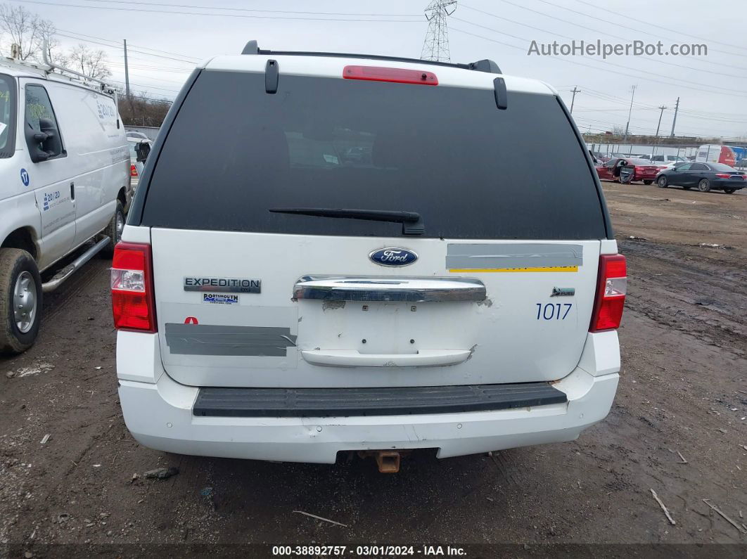 2012 Ford Expedition Xlt White vin: 1FMJU1J53CEF14405