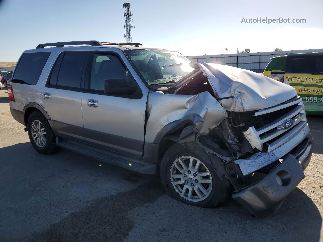 2012 Ford Expedition Xlt Silver vin: 1FMJU1J53CEF58940