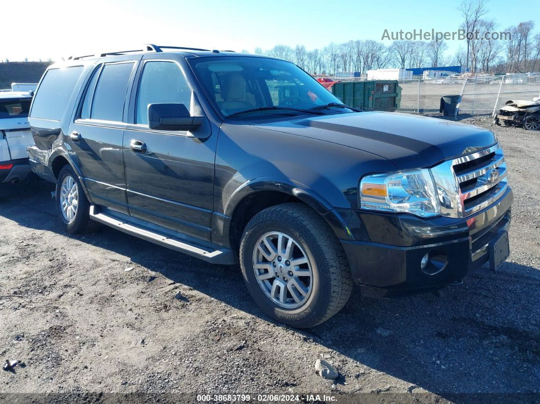 2012 Ford Expedition Xlt Black vin: 1FMJU1J54CEF57425