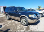 2012 Ford Expedition King Ranch Black vin: 1FMJU1J56CEF04337