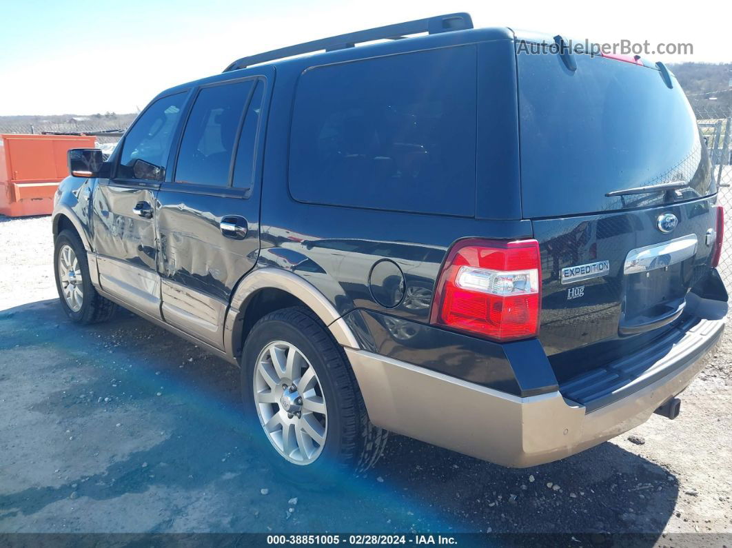 2012 Ford Expedition King Ranch Black vin: 1FMJU1J56CEF04337