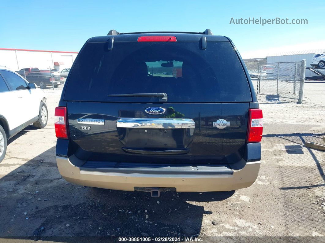 2012 Ford Expedition King Ranch Black vin: 1FMJU1J56CEF04337