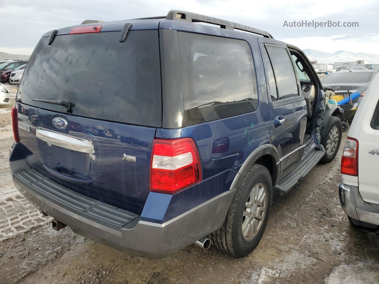 2012 Ford Expedition Xlt Blue vin: 1FMJU1J56CEF06105