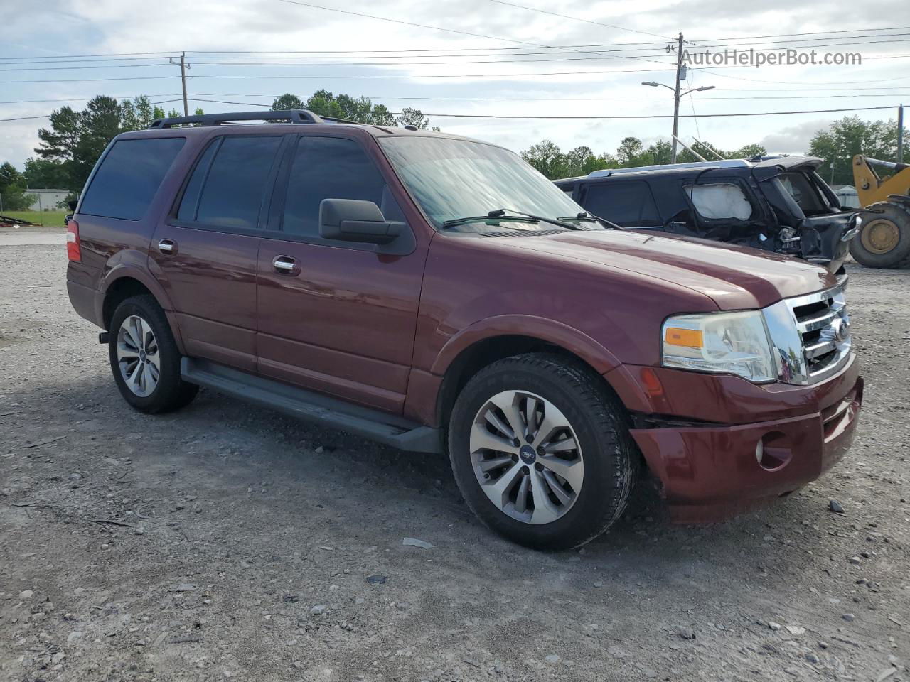 2012 Ford Expedition Xlt Темно-бордовый vin: 1FMJU1J56CEF09053