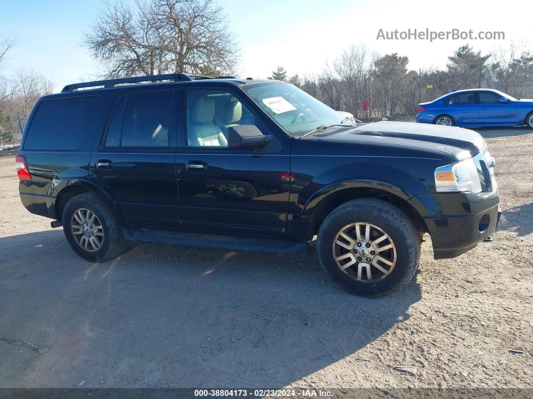 2012 Ford Expedition Xlt Black vin: 1FMJU1J5XCEF06561