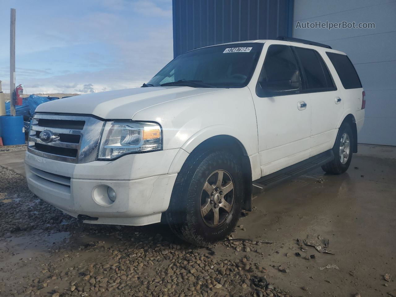 2012 Ford Expedition Xlt White vin: 1FMJU1J5XCEF14157