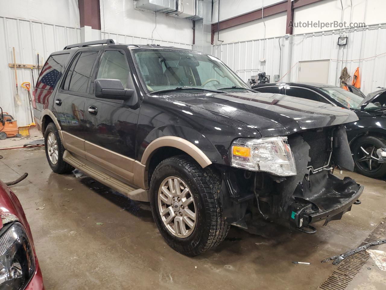 2012 Ford Expedition Xlt Black vin: 1FMJU1J5XCEF49328