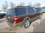 2012 Ford Expedition King Ranch Коричневый vin: 1FMJU1J5XCEF64184