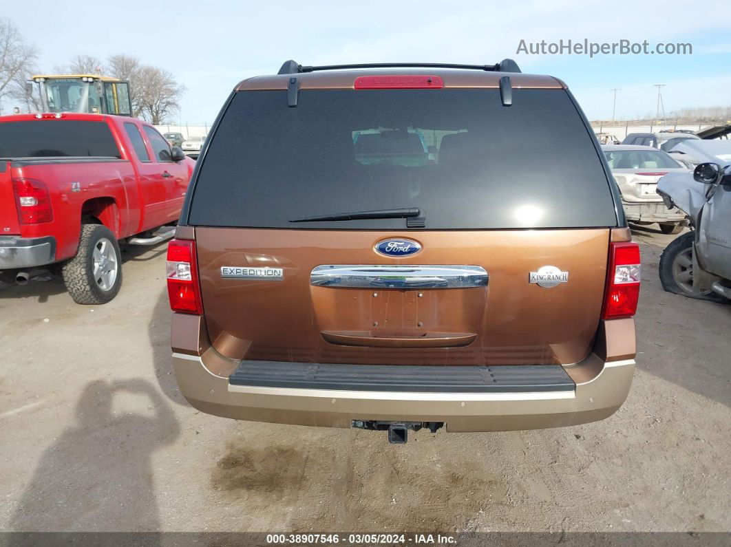 2012 Ford Expedition King Ranch Brown vin: 1FMJU1J5XCEF64184