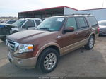 2012 Ford Expedition King Ranch Brown vin: 1FMJU1J5XCEF64184