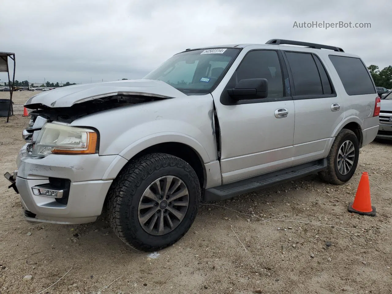 2016 Ford Expedition Xlt Silver vin: 1FMJU1JT0GEF54798