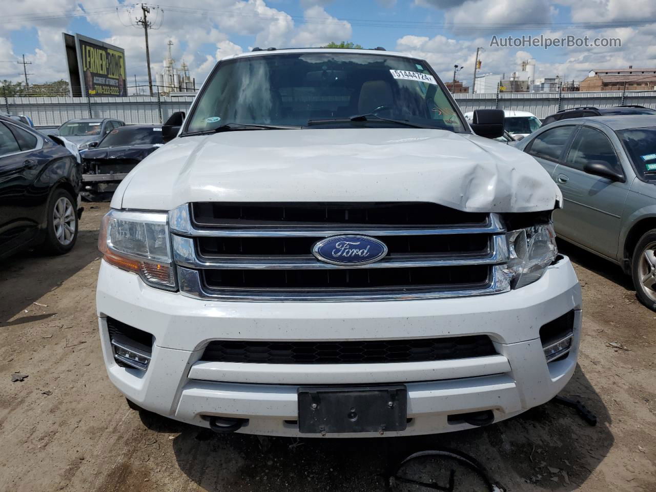 2016 Ford Expedition Xlt White vin: 1FMJU1JT0GEF56812