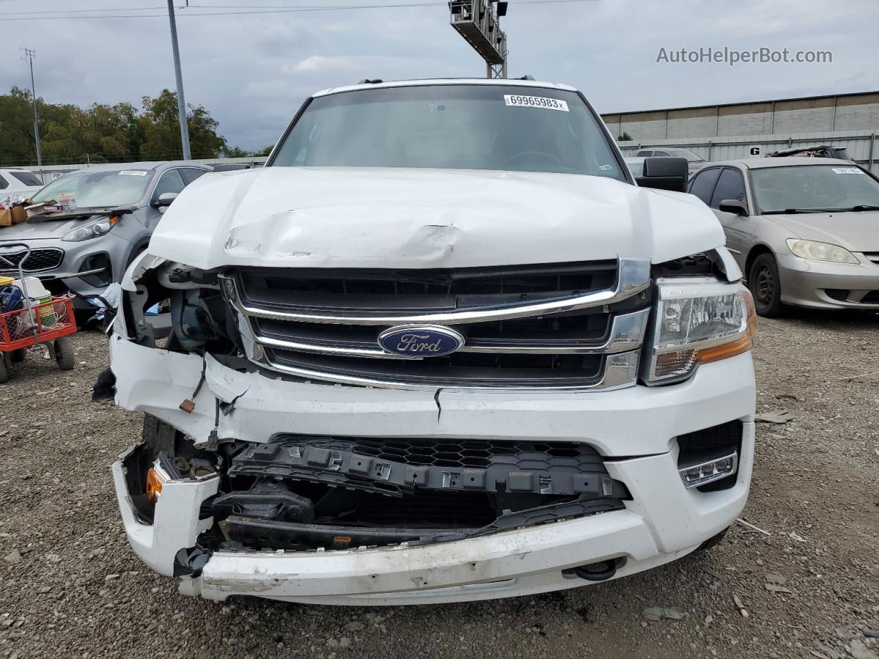 2017 Ford Expedition Xlt White vin: 1FMJU1JT0HEA37289