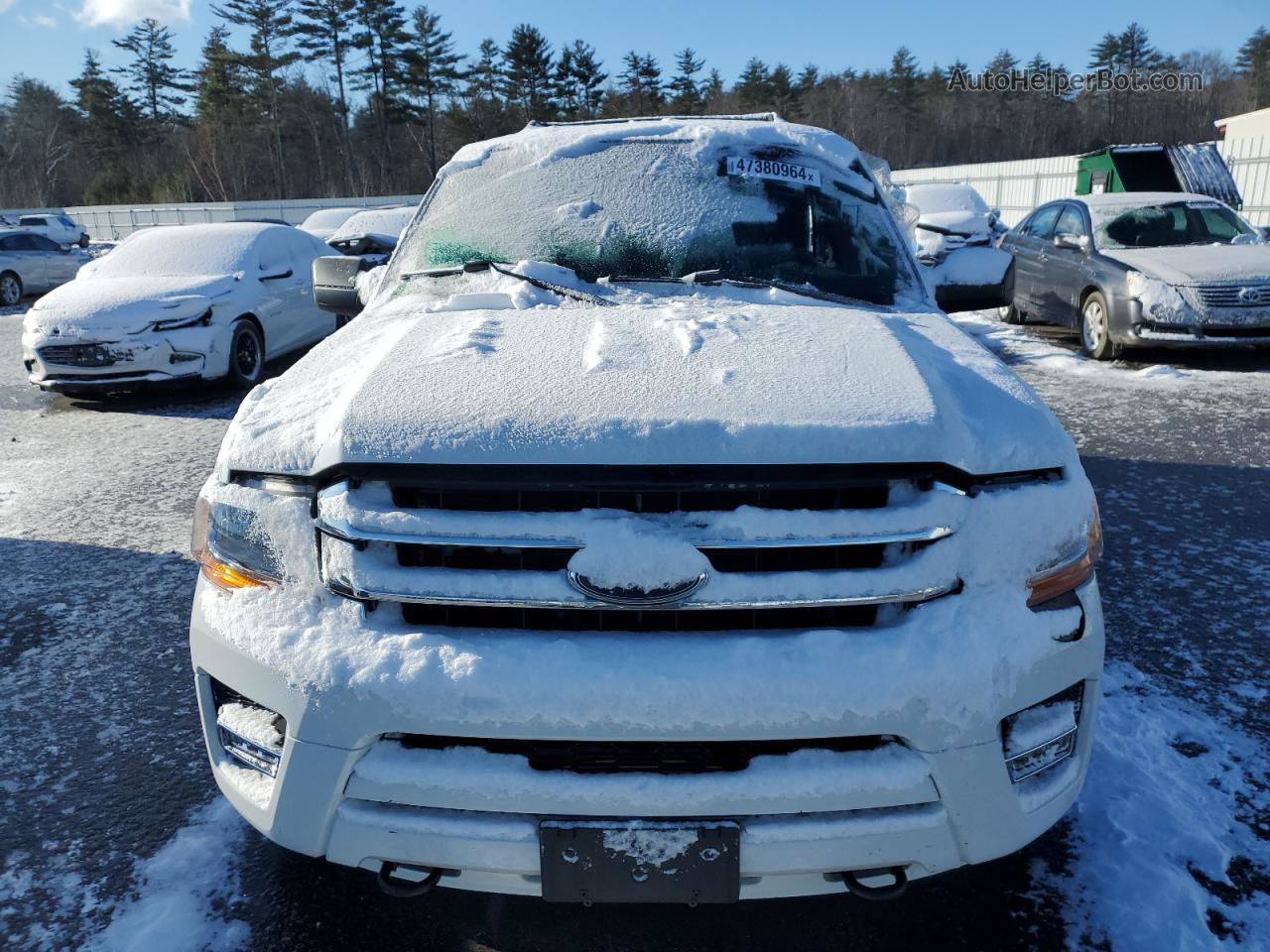 2017 Ford Expedition Xlt White vin: 1FMJU1JT0HEA84581