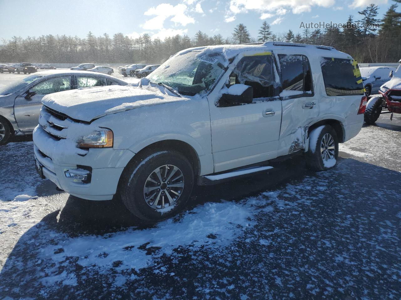 2017 Ford Expedition Xlt White vin: 1FMJU1JT0HEA84581