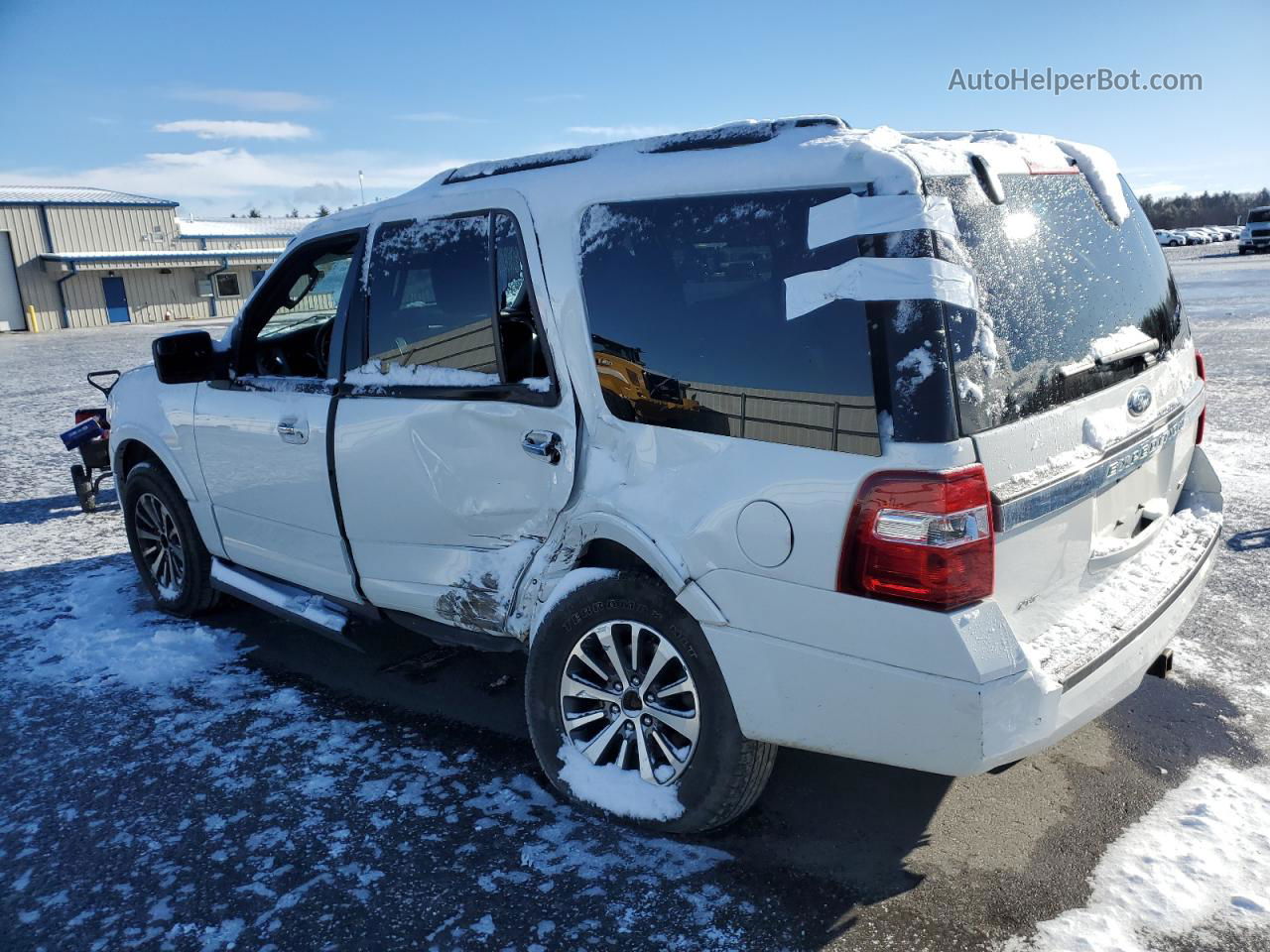 2017 Ford Expedition Xlt White vin: 1FMJU1JT0HEA84581