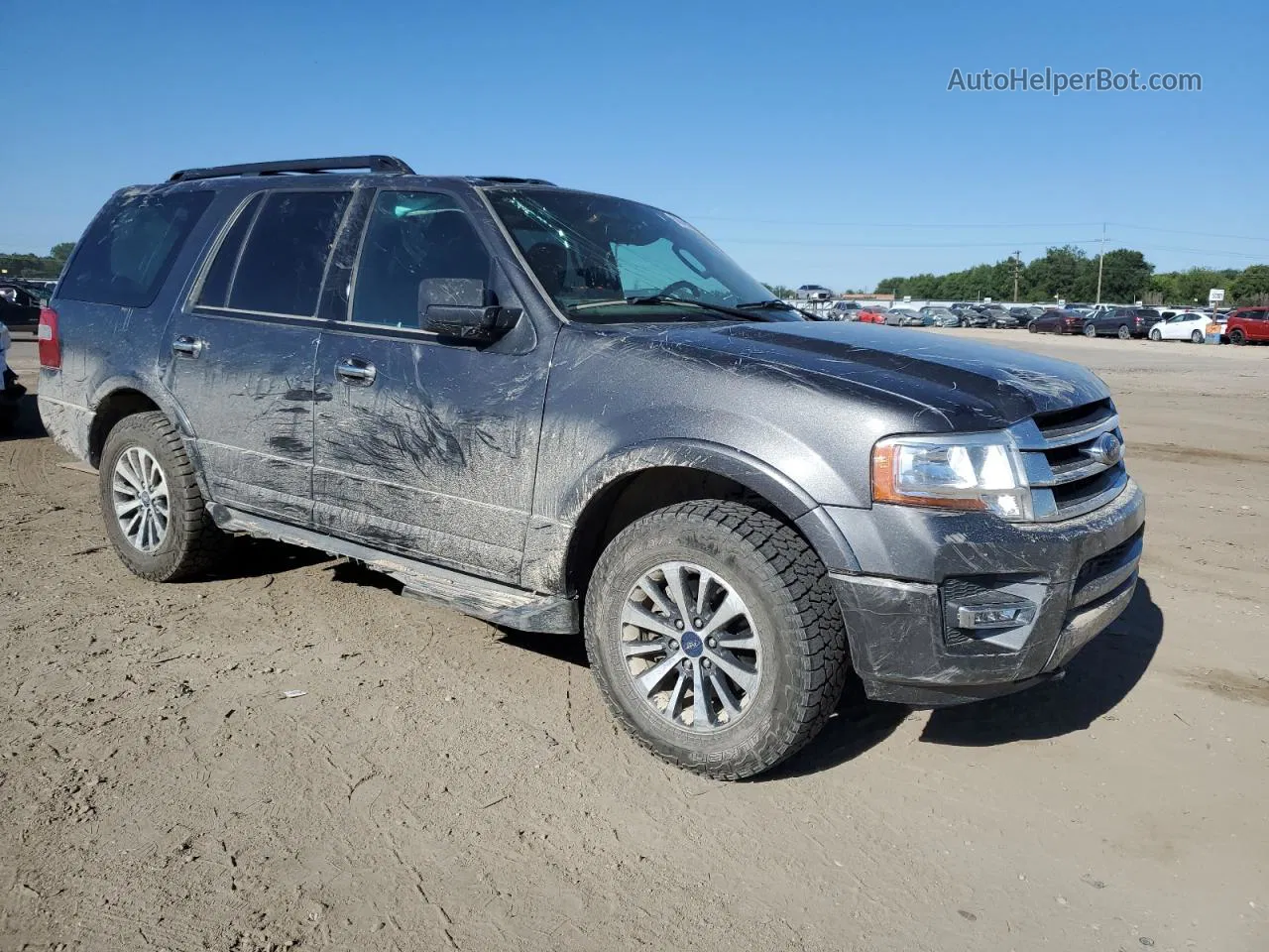 2017 Ford Expedition Xlt Серый vin: 1FMJU1JT1HEA28648