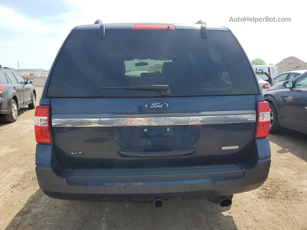 2017 Ford Expedition Xlt Blue vin: 1FMJU1JT1HEA31503