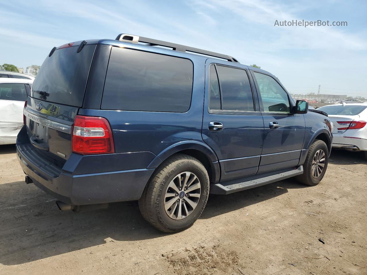 2017 Ford Expedition Xlt Blue vin: 1FMJU1JT1HEA31503