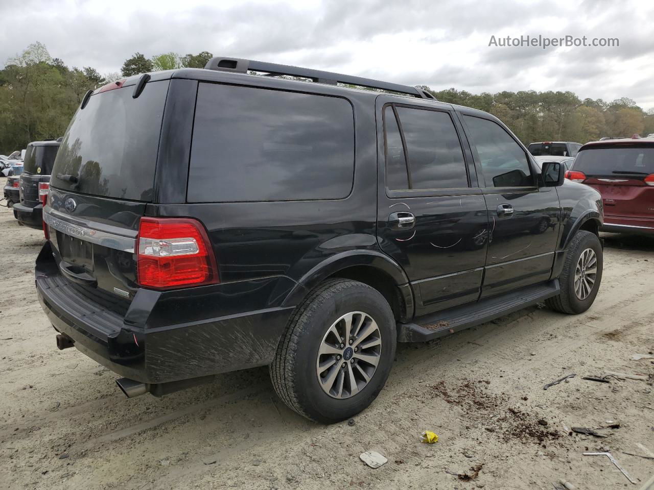 2017 Ford Expedition Xlt Черный vin: 1FMJU1JT1HEA38662