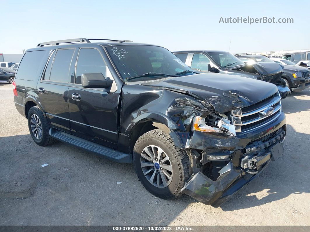 2016 Ford Expedition Xlt Black vin: 1FMJU1JT2GEF15808