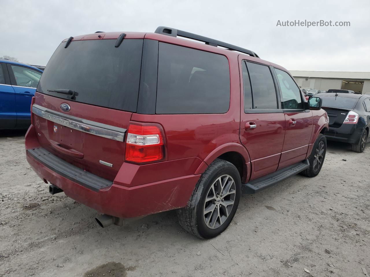 2016 Ford Expedition Xlt Red vin: 1FMJU1JT2GEF54060