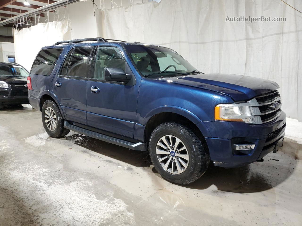 2017 Ford Expedition Xlt Синий vin: 1FMJU1JT2HEA22230