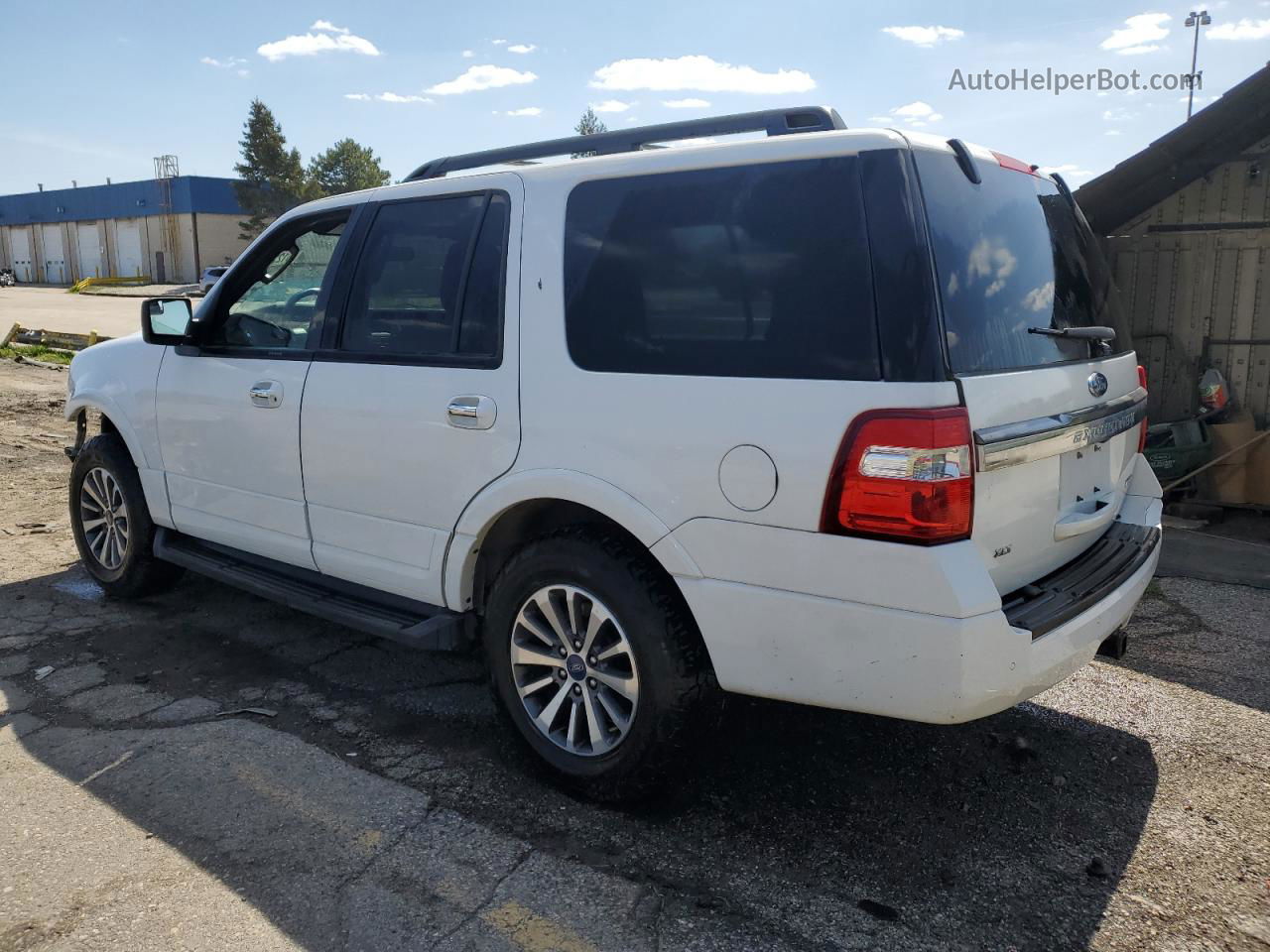 2017 Ford Expedition Xlt White vin: 1FMJU1JT2HEA61433