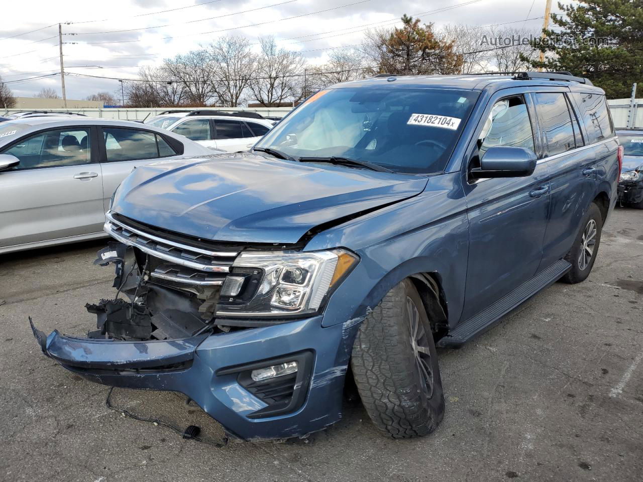 2018 Ford Expedition Xlt Blue vin: 1FMJU1JT2JEA08513