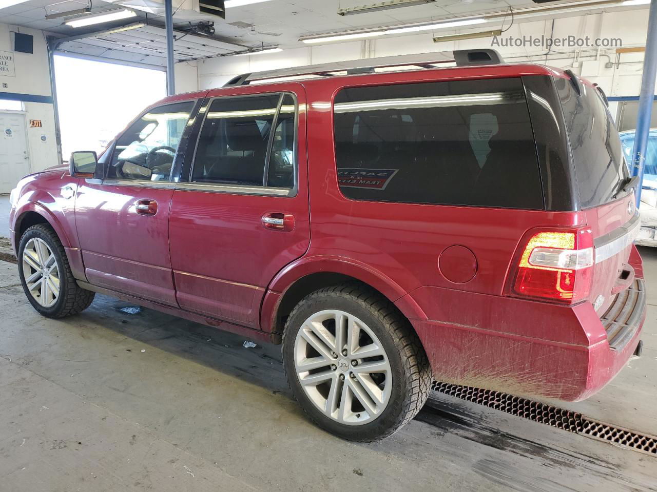 2017 Ford Expedition Xlt Red vin: 1FMJU1JT3HEA47881