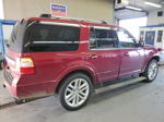 2017 Ford Expedition Xlt Red vin: 1FMJU1JT3HEA47881