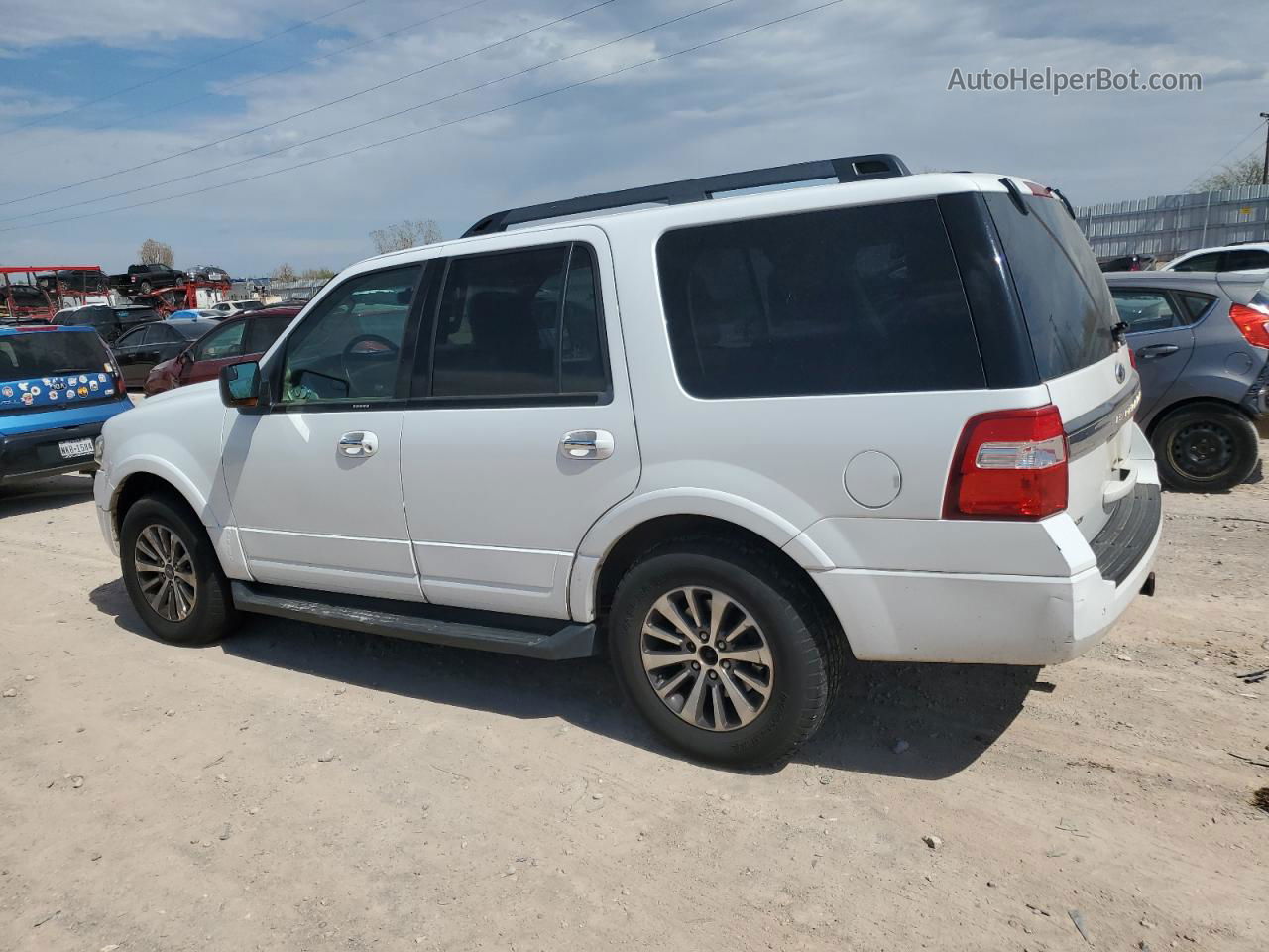 2016 Ford Expedition Xlt White vin: 1FMJU1JT4GEF15731