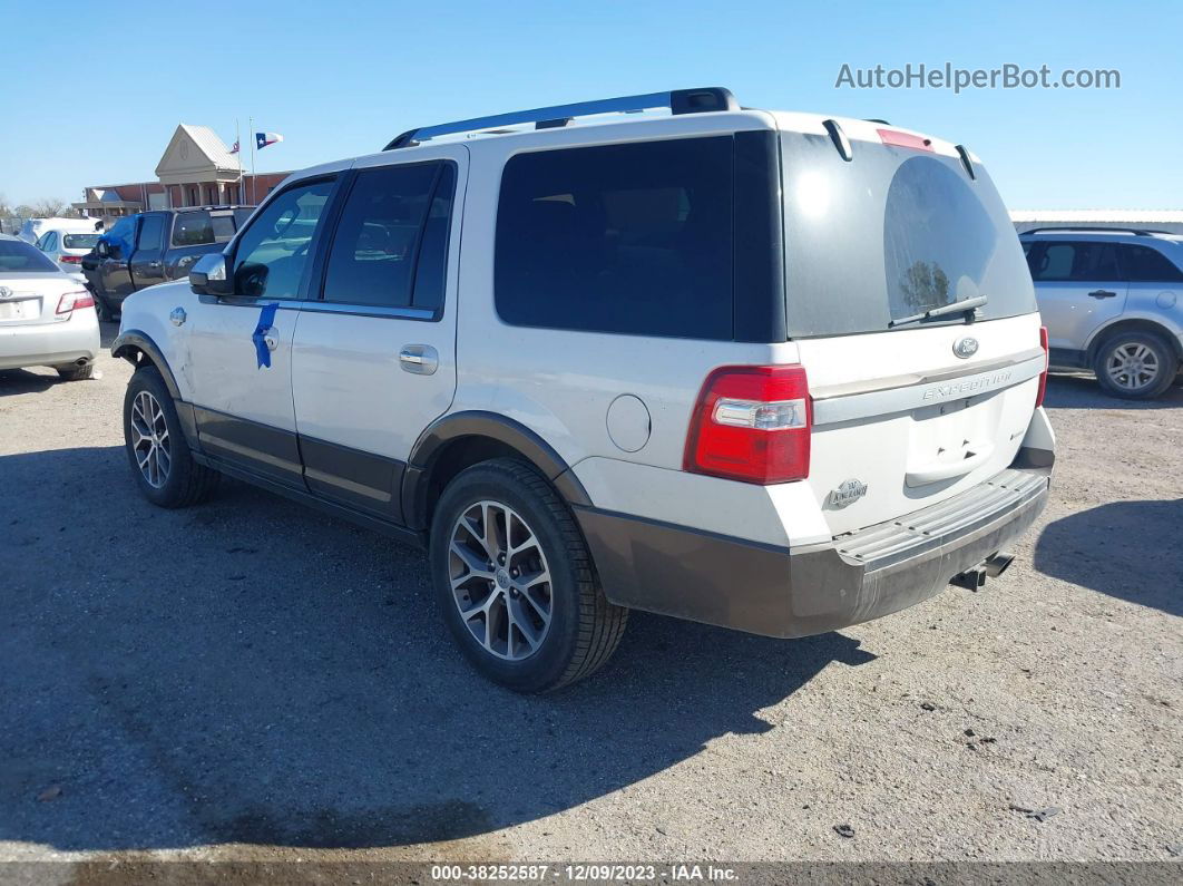 2016 Ford Expedition King Ranch White vin: 1FMJU1JT4GEF22582