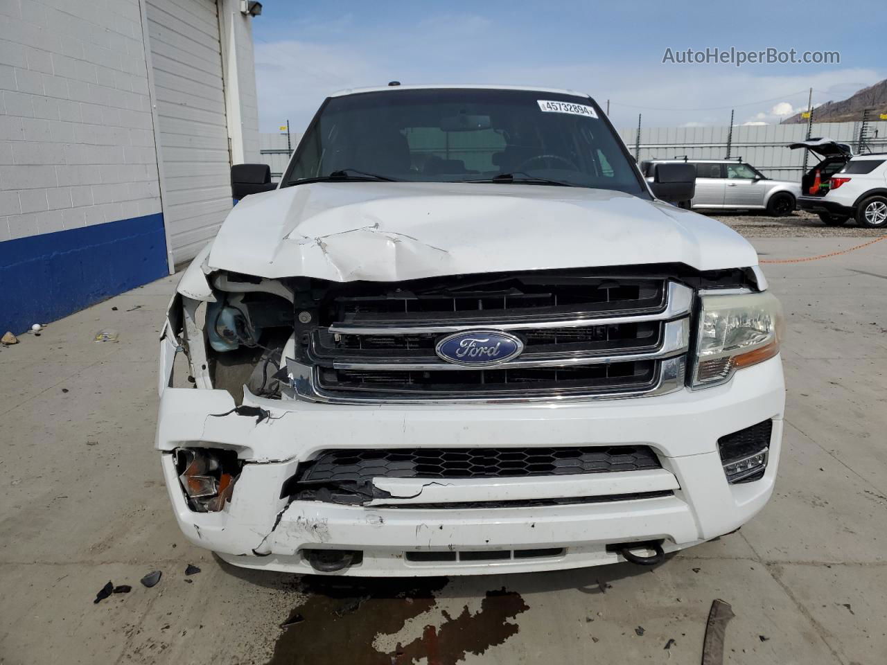 2016 Ford Expedition Xlt White vin: 1FMJU1JT4GEF23487